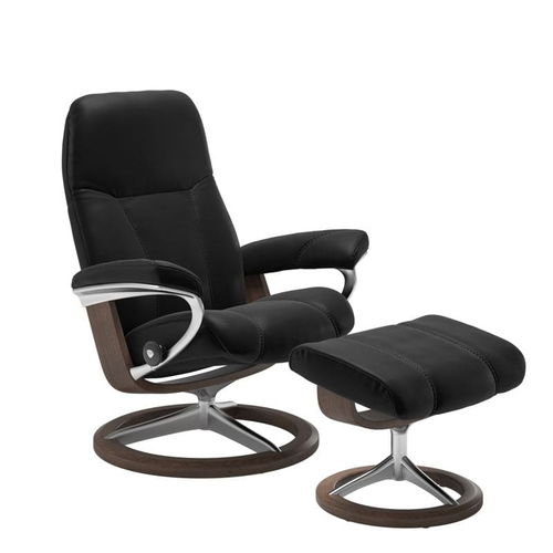 Stressless Sessel Consul Signature in Leder Batick