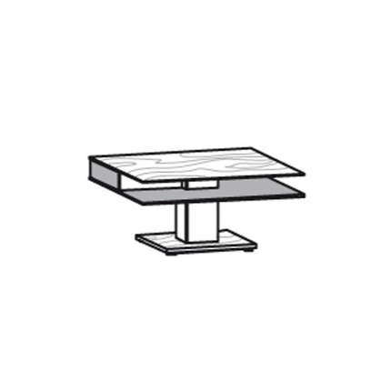 Voglauer Couchtisch 90/90 Valpin