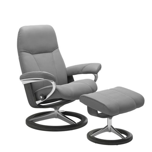 Stressless Sessel Consul Signature in Leder Batick