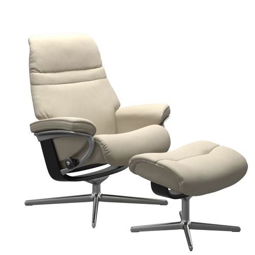 Stressless Sessel Sunrise Cross in Leder Batick