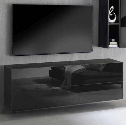 Glas Schwarz/Keramik Optik