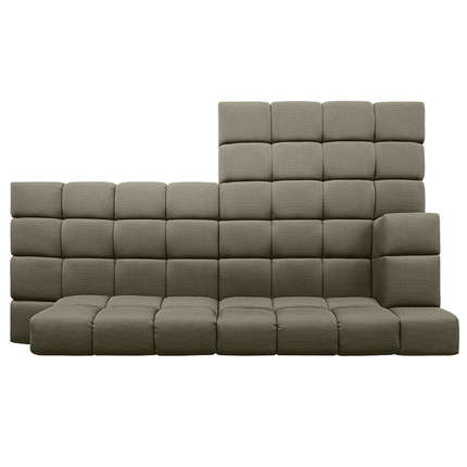 designwerk Ecksofa Temple mit Sitztiefenverstellung
