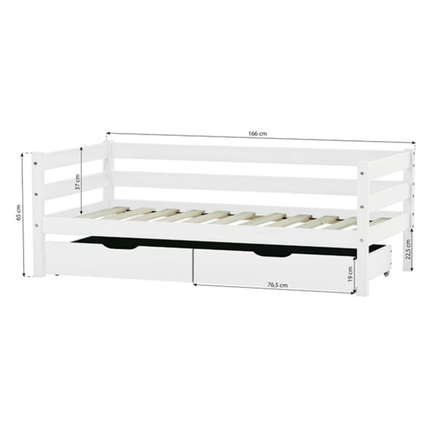 Hoppekids Juniorbett ECO Comfort 70x160 cm