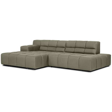 designwerk Ecksofa Temple mit Sitztiefenverstellung