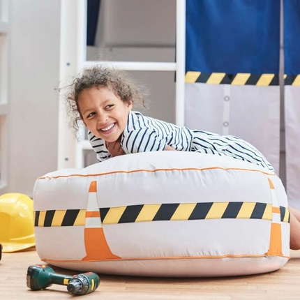 Hoppekids Construction Sitzsack 75x23 cm