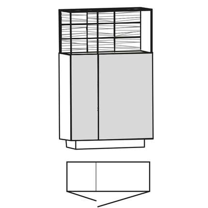 Voglauer Highboard Vmontanara 96, NH96V