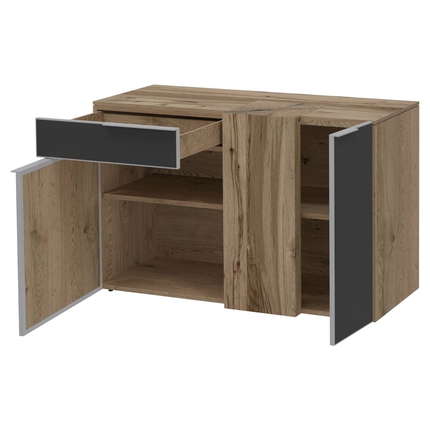 Voglauer Sideboard 128 Valpin mit Kubus AS12KA