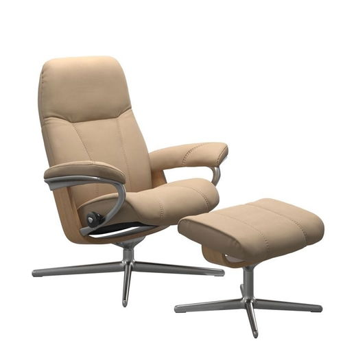 Stressless Sessel Consul Cross in Leder Paloma