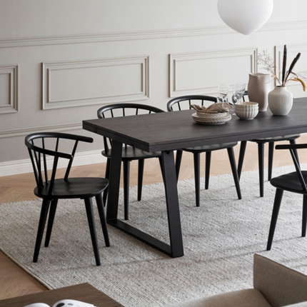 Rowico Esstisch Brooklyn mit Kufengestell 220x95 cm